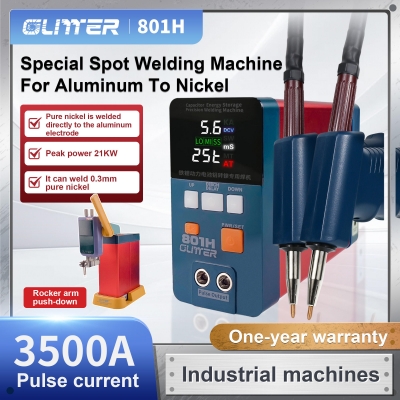 Testermeter- 801H 3500A High Power Pulse Storage Battery Spot Welder 19.8kw Lithium Iron Power Battery Aluminum