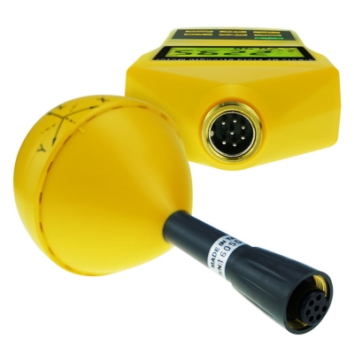 Testermeter-3-Axis Triaxial RF Field Meter 10MHz to 8GHz Field Strength Detector Tester W Tripod Mounting & Alarm Electromagnetic Radiation