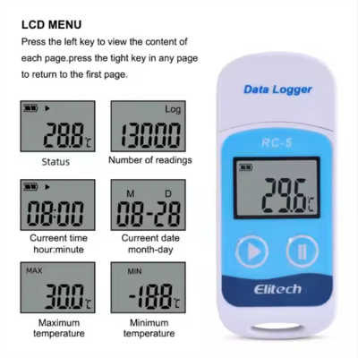 Testermeter-TTE35065-Mini Temperature Recorder Portable U Disc Temperature Recorder