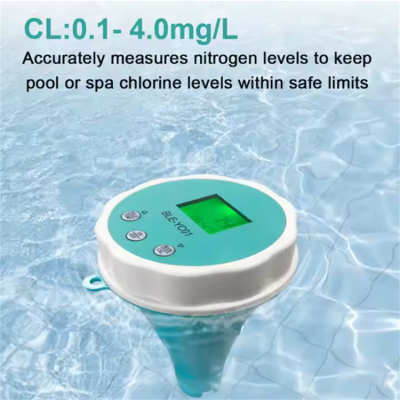Testermeter-BLE-YC01 Smart Blue tooth Online Chlorine Tester 6 in 1 Chlorine/pH/TDS/EC/ORP/TEMP ph Meter for Swimming Pool