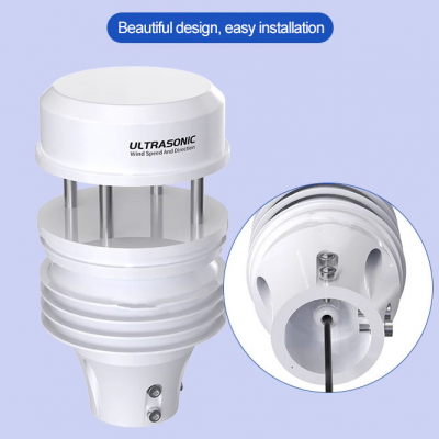 Testermeter-RS-CFSFX---2H-EX Low Price Ultrasonic Anemometer Weather Station Ultrasonic Wind Speed Direction Sensor