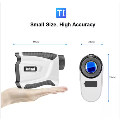 Testermeter-3M02-600-A-LI-W-Laser Rangefinder Golf Long Distance Meter Hunting Range Finder Telescope 600m 650 Yards with Slope Flag-Lock Slope Pin