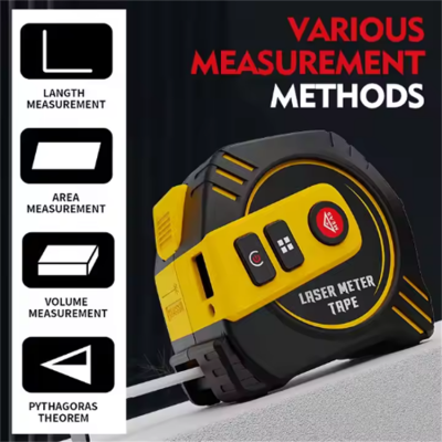 Testermeter-T2-ODM OEM 40M Household Digital Laser Measuring Tape Distance Meter