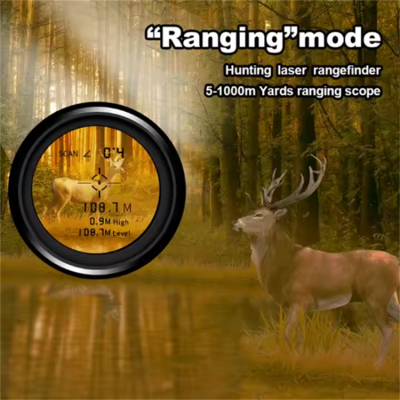 Testermeter-NK-600M NOHAWK Distance Meter Laser Rangefinder Telescope Golf Rangefinder 6.5X Hunting Rangefinder