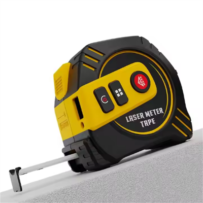Testermeter-T2-3 in 1 Laser Tape Measure Factory Direct Electric Laser Measuring Tape 40m/60m/80m Meter Feet and Inch