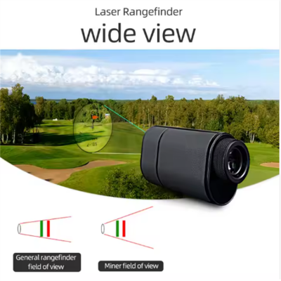 Testermeter-Minier-Nohawk 600m OEM ODM Golf Laser Rangefinder Minier Model Small Smart OLED Laser Rangefinder Slope Pin Seeker
