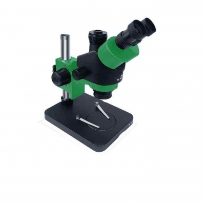Testermeter- RL-M3T-B1 Trinocular HD Stereo Microscope + SS-033 Light Source + 0.5ctv Adapter + MC1 4k HD Camera