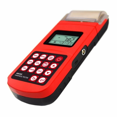 Testermeter-MH310 Portable Leeb Hardness Tester Gauge 170~960HLD Steel Cast Iron LCD EL Backlight with Integrated High Speed Thermal Printer