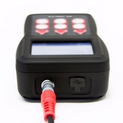 Testermeter-Mitech MH600 Portable Leeb Hardness Meter 6 Impact Devices IP65 Metal 170~960HLD Chinese-English Metallic with Carrying Case