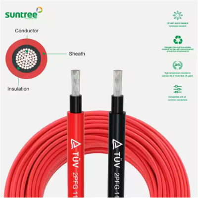Testermeter-pv-4mm-6mm Solar Cable 1500v Dc Electric Cables 3x2 5 Electrical 25mm2 Photovoltaic 6 Mm2