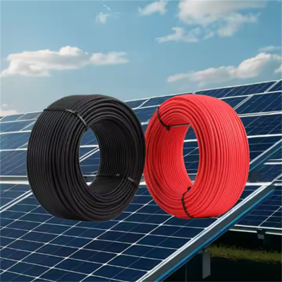 Testermeter-pv-4mm-suntree wire cable PV1-F Type 5 tinned copper soft conductor 1000V 1200V pv wire cables pcable power