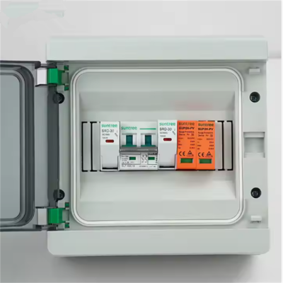 Testermeter-SHLX-PV-Dc 1-4string 1000v Ip66 Panel Array Power Solar Pv String Combiner Box 4 Input 1output