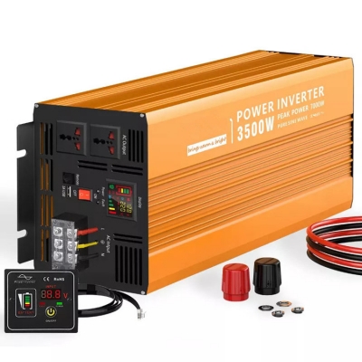 Testermeter-3500W Solar Pure Sine Wave Inverter Solar Inverter Off Grid Power Inverter 12v 48v High Frequency