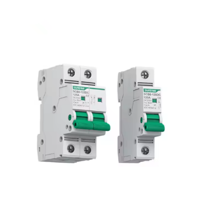 Testermeter-SCB8-125DC-50/60hz c Curve Mini Double Pole Mcb 125a 63 Amp Dc Mcb 2p 32a Circuit Protector Breakers