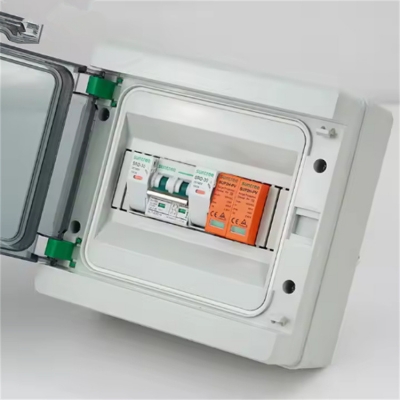 Testermeter-SHLX-PV-Dc 1-4string 1000v Ip66 Panel Array Power Solar Pv String Combiner Box 4 Input 1output