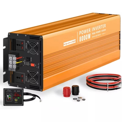 Testerter-8000w Solar Pure Sine Wave Inverter Solar Inverter Off Grid Power 8KVA Inverter 12v 220V High Frequency