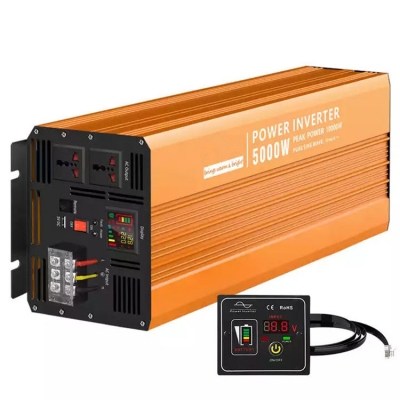 Testermeter-5000W Solar Pure Sine Wave Inverter Solar Inverter Off Grid Power 5kva Inverter 12v 48v High Frequency