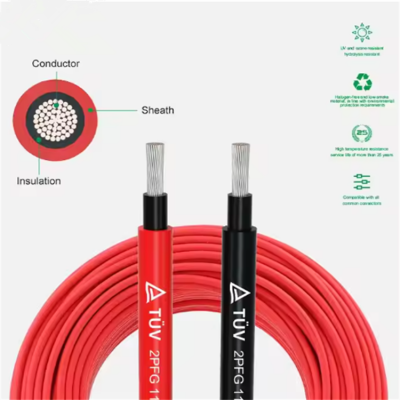 Testermeter-pv-4mm-Solar Cable 6mm2 Electrical 1.5mm Cable Electrical for Solar Battery Panel Power System Photovoltaic Solar Wire Cable Copper