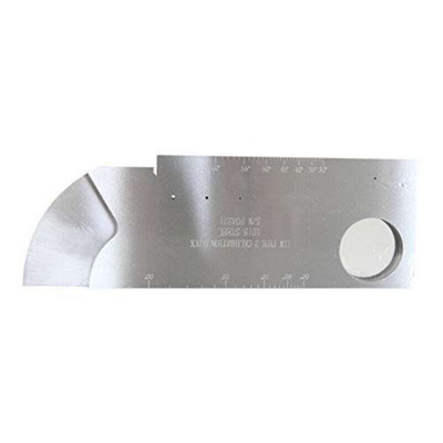 Testermeter-IIW-type 2 Ultrasonic Calibration Block 1018 SteelUltrasonic Flaw Detection