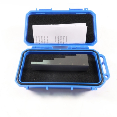 Testermeter-5 Step 510152025 mm Ultrasonic Calibration Block Step Block for Ultrasonic Thickness Gauge 1018 Steel