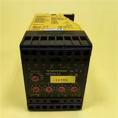 Testermeter-Turck MS25-UI/24VDC 1-Ch Speed Monitor - 10mHz-1660Hz to 4-20mA/0-10V Conv - Removable Terminals - Reverse Polarity Prot