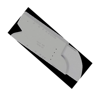 Testermeter-Made PAUT IIW ISO19675 Calibration Block 1018 Steel