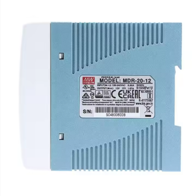 Testermeter-Wholesale Mean Well MDR Mini Din Rail Industrial 20W 1.34A Switching Power Supply MDR-20-15V LED 50/60Hz 1.34A Output Current