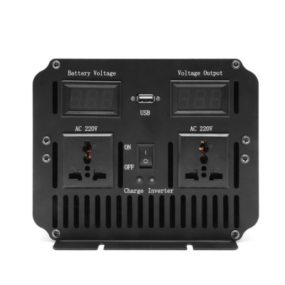 Testermeter-3000 Watt Pure Sine Wave Smart UPS Inverter Rechargeable 12V 24V 220V Convertidor De Corriente Homage Inverter Converter