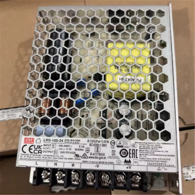 Testermeter-Original Mean Well Power Supply LRS-100-24 High Quality Wholesale 24V 4.5A 100W Industrial Power Supplies 24V