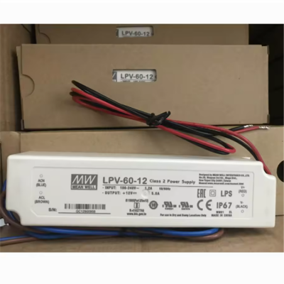 Testermeter-LPV-60-12 Ip67 12V 60W 12v Led Profile Ip67 5V 12V 24V 36V 48V Led Switching Power Supply Led Strip Led Driver 60w 12v