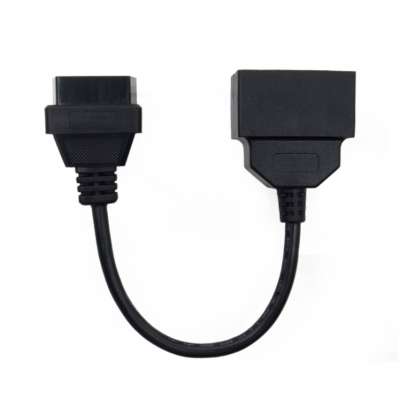 Testermeter-22-Pin to 16-Pin OBD1 to OBD2 Adapter Cable for Toyota Plastic Code Reader Connect