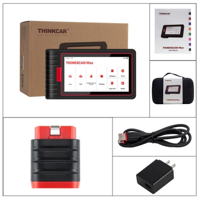 Testermeter-2022 Second Generation Thinkscan Max OBD2 Auto Testing Machine Professional Car Full System Diagnostic Tool Plastic Code Reader