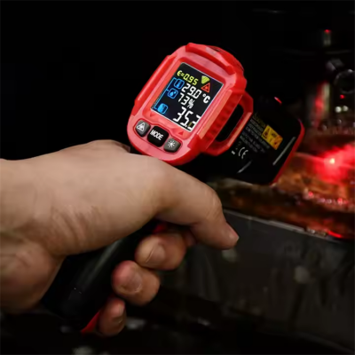 Testermeter-HABOTEST Accurate Non Contact Red Laser Ir Meter Digital Best Infrared Kitchen Thermometer for Cooking Food Pizza Oven HT650C