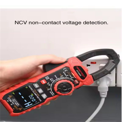 Testermeter-HT208D Professional High Precision 6000 Counts True RMS Multimeter 1000A Inrush Current Best AC DC Autorange Digital Clamp Meter
