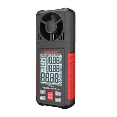 Testermeter-HABOTEST HT605 Portable Digital Anemometer for Sale with Measuring Air Speed Velocity Temperature Humidity Instruments Wireless