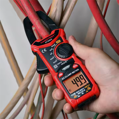 Testermeter-Habotest HT206A True RMS Ammeter Budget Electrical Ampere Tester AC Amp 600A Current Multimeter Digital Clamp Meters