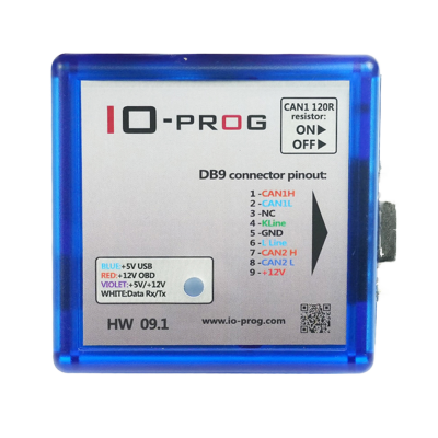 Testermeter-IO Prog PSA BSI Code Reader Super Model for Opel ECU TCM BCM EPS K-line CAN Programmer BD9 Connector 1-Year Warranty Plastic