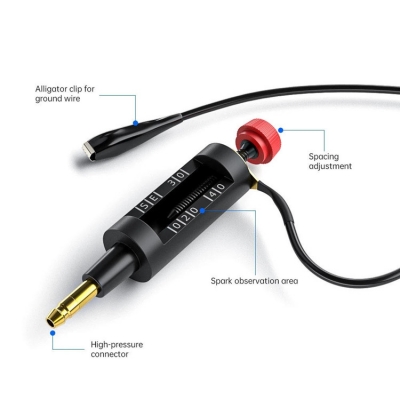 Testermeter-AGB0236-Universal 1-Year Warranty Plastic Code Reader Car Diagnostic Tool Spark Plug Tester Ignition with Spark Gap