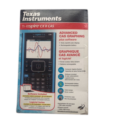 Testermeter-Texas Instrument TI-Nspire CX II CAS