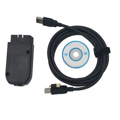 Testermeter-High Quality V2 25.3 Atmega162+FT232+L9637D Vag K CAN Interface to USB With Good Case HEX for VW