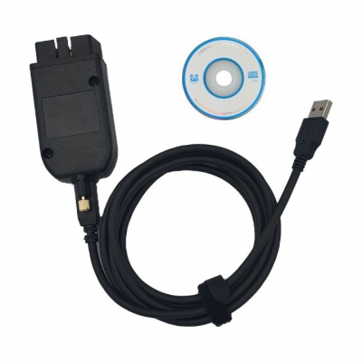 Testermeter-High Quality V2 25.3 Atmega162+FT232+L9637D Vag K CAN Interface to USB With Good Case HEX for VW
