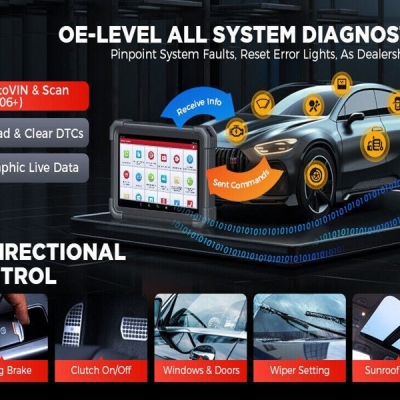 Testermeter-Launch X431 Pro Dyno Multi-Language Car Fault Diagnosis Instrument Decoder AC Code Reader Engine Analyzer 1 Diagnostic Tools