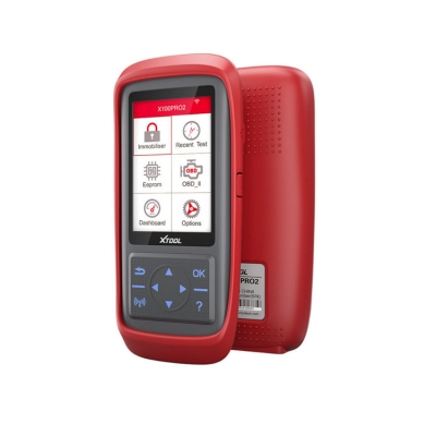 Testermeter-XTOOL X100 Pro2 Auto Key Programmer Key Cutting Code Reader with EEPROM Adapter Made of Plastic