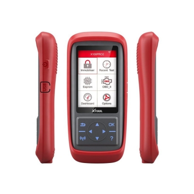 Testermeter-XTOOL X100 Pro2 Auto Key Programmer Key Cutting Code Reader with EEPROM Adapter Made of Plastic