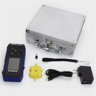 Testermeter-BH-4S four gas detector-Boean Personal Portable Ozone Gas 4 Gas Detectors Hf Detector Microwave Leakage Detector Ip Testing Equipment Water Pipe Sensor