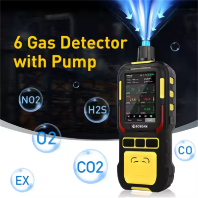 Testermeter-k-600m-Bosean Combustible Gas Detectors with Probe 4 in 1 Gas Detector Pumping Portable Multi Gas Detector