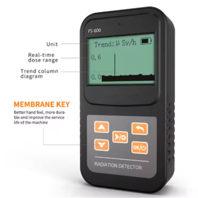Testermeter-FS-600-Bosean Gamma Radiation Emf Detector Geiger Counter Radiation Detector Nuclear Radiation Detector