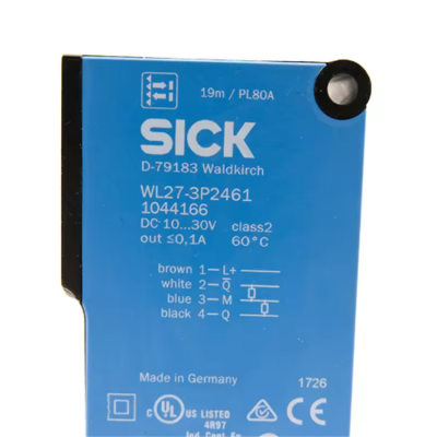 Testermeter-Distributor Original SICK Brand New Photoelectric WL27-3P2461 Sensor Switch WL27-3P2461 SICK WTB4S-3P2232 Sensor