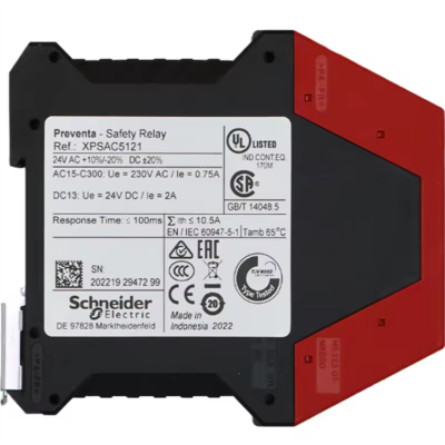 Testermeter-New and Original 1 Year Warranty XPSAC5121 PRICE Module XPSAC Emergency Stop 24 V AC DC