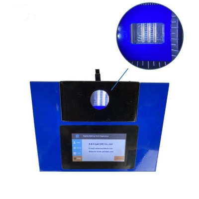 Testermeter-Lab Testing Machine DMP-600 China Color Touch Screen Digital Automatic Melting Point Apparatus With Capillaries Price